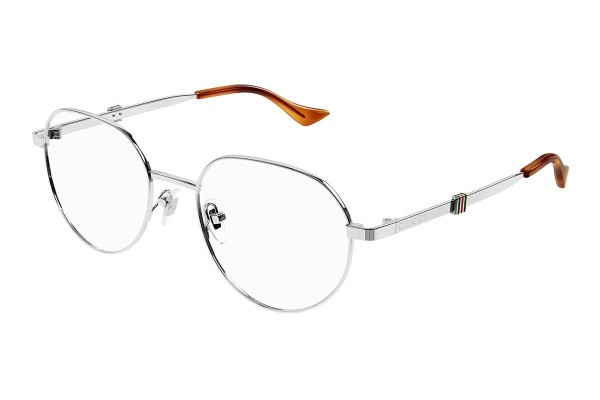 Gucci GG1496O 003 ONE SIZE (52) Ezüst Női Dioptriás szemüvegek