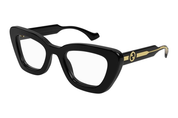 Gucci GG1555O 001 ONE SIZE (50) Fekete Férfi Dioptriás szemüvegek