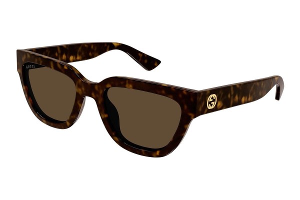 Napszemüvegek Gucci GG1578S 002 Cat Eye Havana