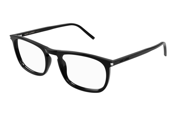 Saint Laurent SL670 001 ONE SIZE (54) Fekete Unisex Dioptriás szemüvegek