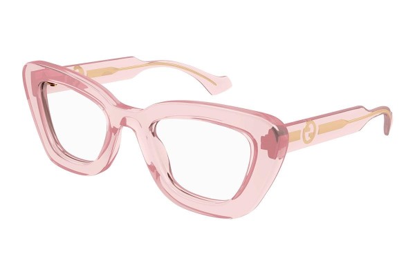 Gucci GG1555O 003 ONE SIZE (50) Rózsaszín Férfi Dioptriás szemüvegek