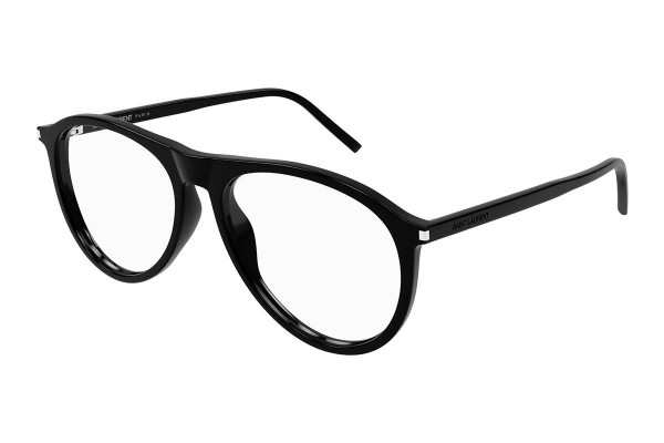 Saint Laurent SL667OPT 001 ONE SIZE (56) Fekete Unisex Dioptriás szemüvegek