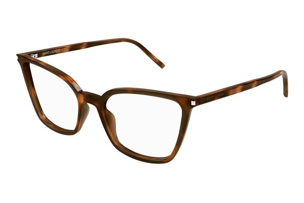 Saint Laurent SL669 003 ONE SIZE (54) Havana Férfi Dioptriás szemüvegek