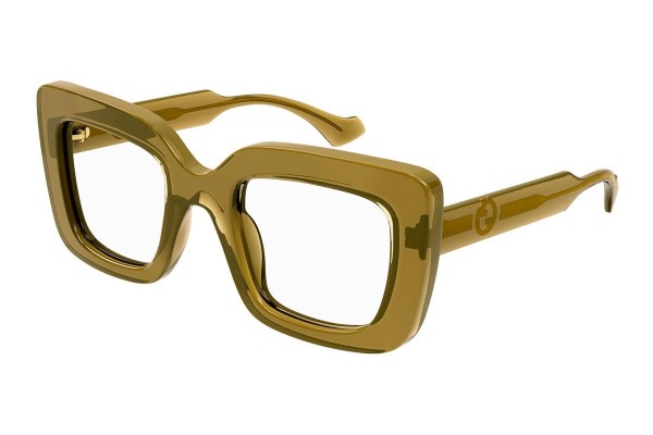 Gucci GG1554O 004 ONE SIZE (49) Barna Férfi Dioptriás szemüvegek