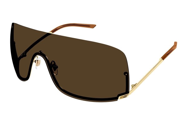 Napszemüvegek Gucci GG1560S 002 Single Lens | Shield Arany