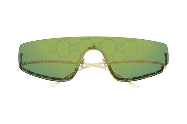 Napszemüvegek Gucci GG1561S 003 Single Lens | Shield Fehér