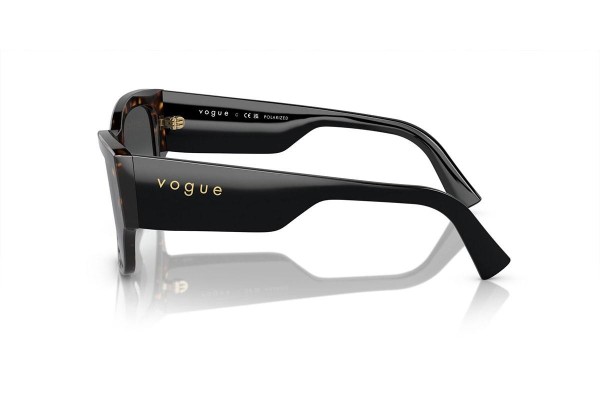 Napszemüvegek Vogue Eyewear VO5462S W656T3 Polarized Szogletes Havana