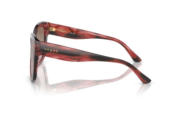 Napszemüvegek Vogue Eyewear VO5338S 308914 Cat Eye Vörös