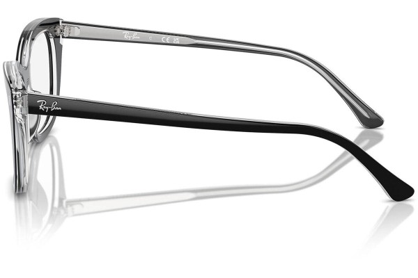 szemüvegeinket Ray-Ban RX5433 2034 Cat Eye Fekete