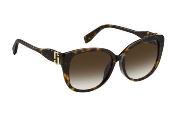 Napszemüvegek Marc Jacobs MARC791/F/S 086/HA Cat Eye Havana