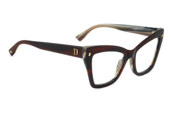 szemüvegeinket Dsquared2 D20152 K4G Cat Eye Vörös