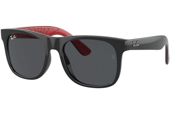 Napszemüvegek Ray-Ban Junior Marvel Collection RJ9069SF 716687 Szogletes Fekete