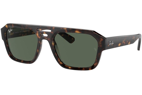 Napszemüvegek Ray-Ban Corrigan RB4397 135971 Flat Top Havana