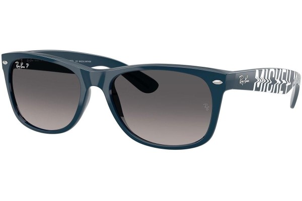 Napszemüvegek Ray-Ban New Wayfarer RB2132 6796M3 Polarized Szogletes Kék