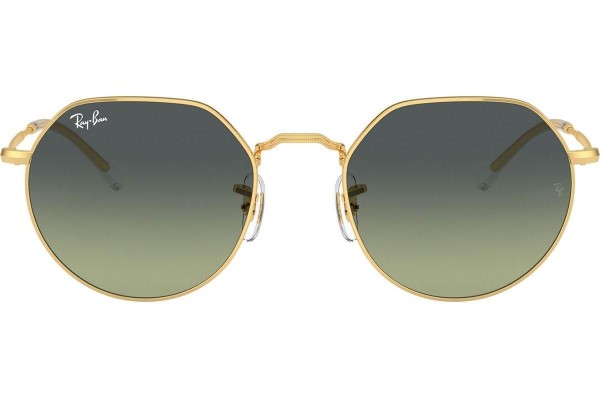 Napszemüvegek Ray-Ban Jack RB3565 001/BH Kerek Arany