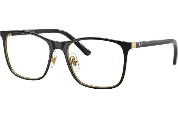 szemüvegeinket Ray-Ban Junior RY9551V 4086 Szogletes Fekete