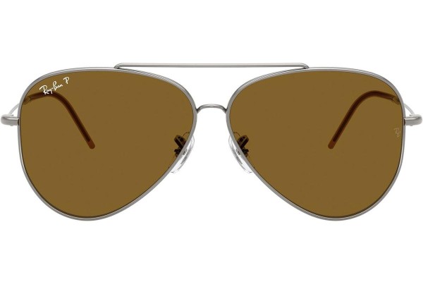 Napszemüvegek Ray-Ban Aviator Reverse RBR0101S 004/83 Polarized Pilota Ezüst