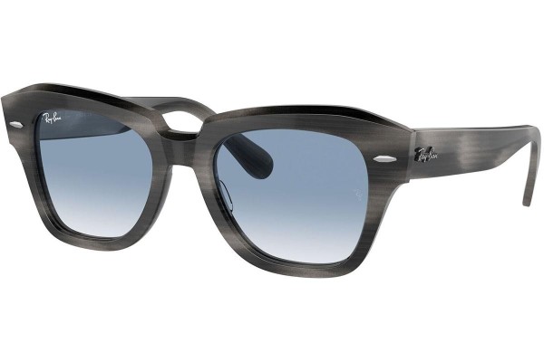 Napszemüvegek Ray-Ban State Street RB2186 14043F Szogletes Szürke