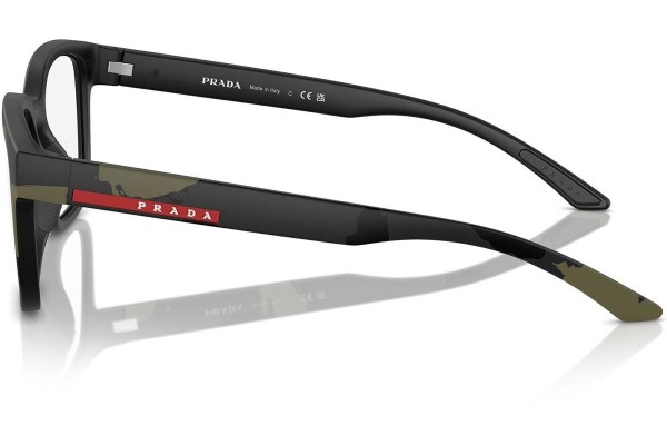 szemüvegeinket Prada Linea Rossa PS05QV 14X1O1 Szogletes Fekete