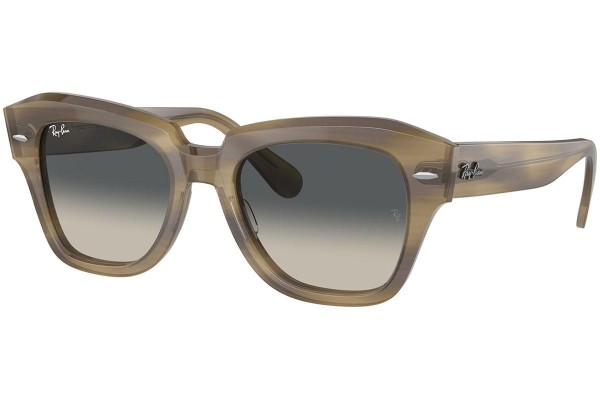 Napszemüvegek Ray-Ban State Street RB2186 140571 Szogletes Zöld