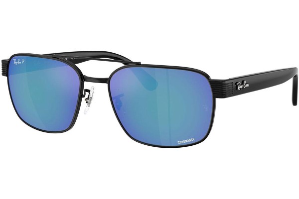 Napszemüvegek Ray-Ban RB3751CH 002/4L Polarized Szogletes Fekete