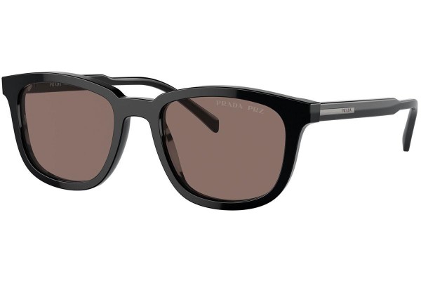 Napszemüvegek Prada PRA21SF 16K30H Polarized Szogletes Fekete