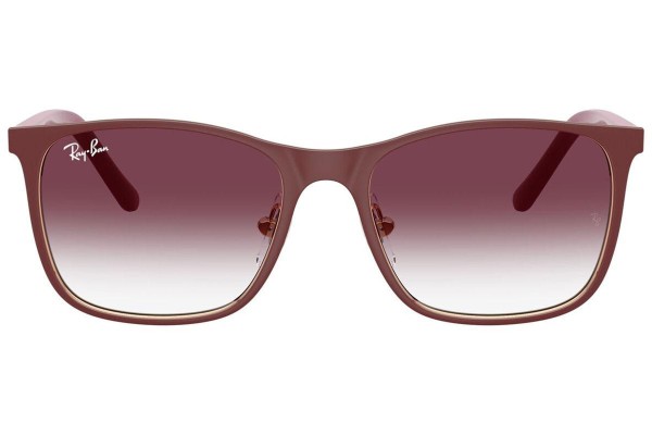 Napszemüvegek Ray-Ban Junior RJ9551S 296/8H Szogletes Vörös