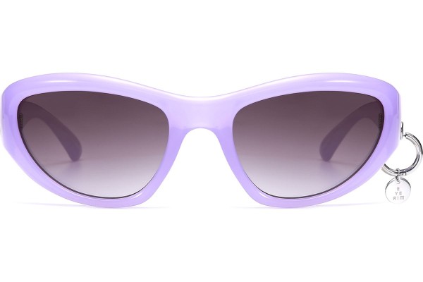 Napszemüvegek OiO by eyerim Meteor Lilac Grey Single Lens | Shield Lila