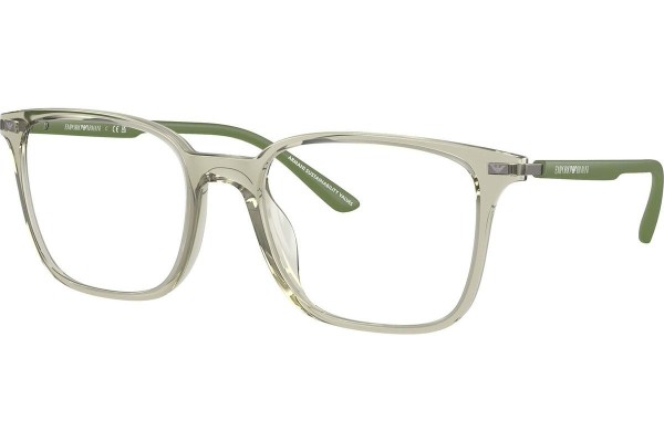 szemüvegeinket Emporio Armani EA3242U 6107 Szogletes Zöld