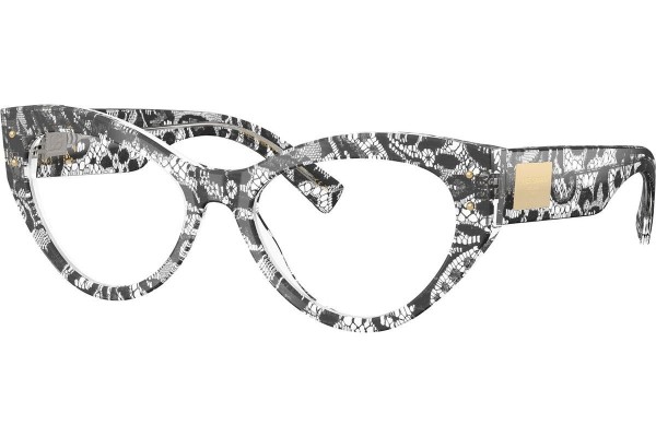 szemüvegeinket Dolce & Gabbana DG3403 3287 Cat Eye Fekete