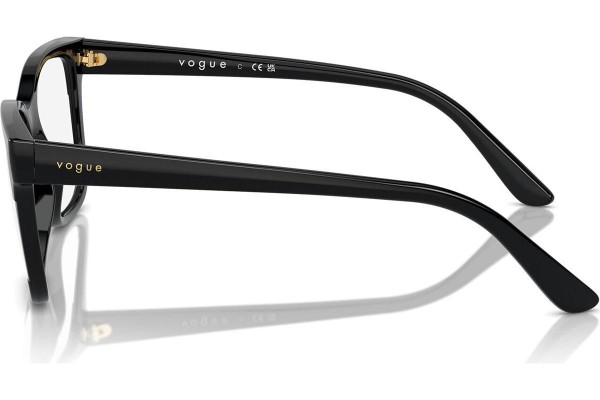 szemüvegeinket Vogue Eyewear VO5556 W44 Szogletes Fekete