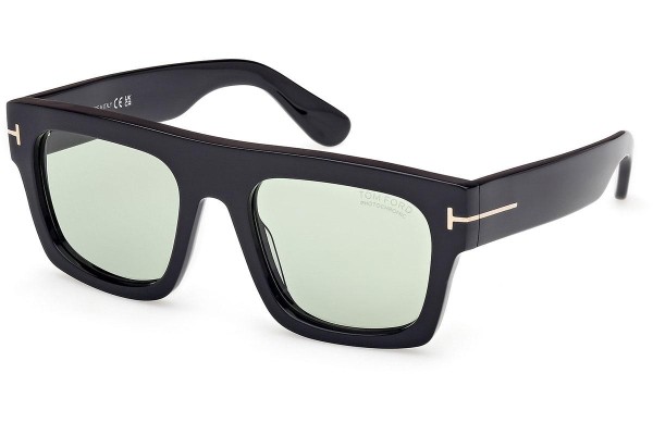 Napszemüvegek Tom Ford Fausto FT0711 01N Flat Top Fekete