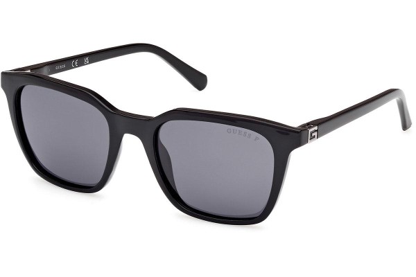 Napszemüvegek Guess GU00170 01D Polarized Szogletes Fekete