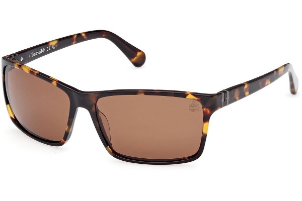 Napszemüvegek Timberland TB00032 52H Polarized Szogletes Havana