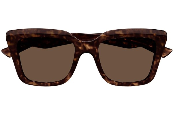 Napszemüvegek Alexander McQueen AM0473S 002 Szogletes Havana