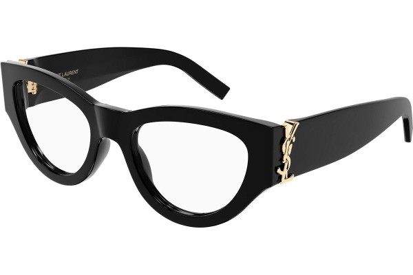 szemüvegeinket Saint Laurent SLM94OPT 001 Cat Eye Fekete