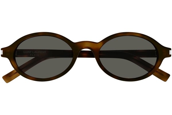 Napszemüvegek Saint Laurent SL751JEANNE 003 Ovális Havana