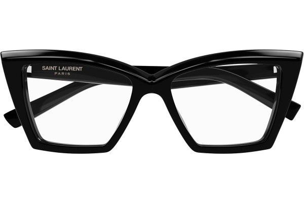 szemüvegeinket Saint Laurent SL657OPT 001 Cat Eye Fekete