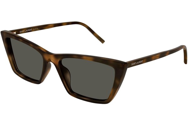 Napszemüvegek Saint Laurent SL737MICATHIN 003 Cat Eye Havana