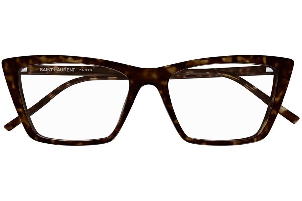 szemüvegeinket Saint Laurent SL737MICATHINOPT 002 Cat Eye Havana