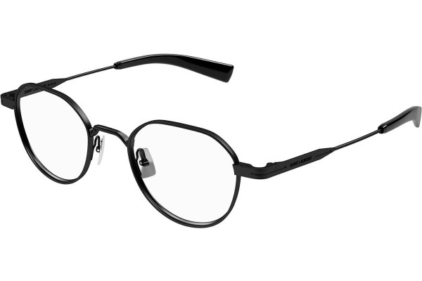 szemüvegeinket Saint Laurent SL730 001 Kerek Fekete