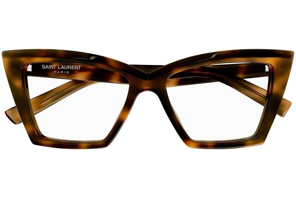 szemüvegeinket Saint Laurent SL657OPT 002 Cat Eye Havana