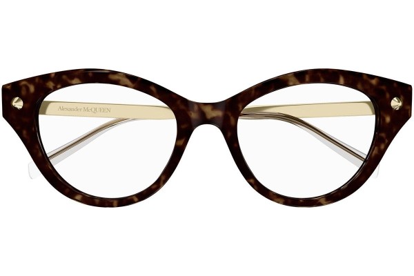 szemüvegeinket Alexander McQueen AM0485O 002 Cat Eye Havana