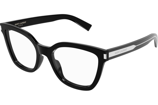 szemüvegeinket Saint Laurent SL748 001 Szogletes Fekete