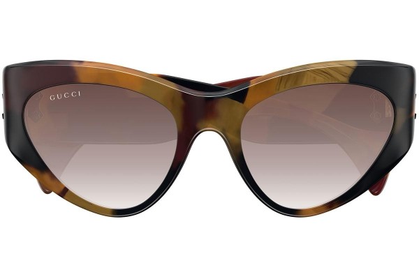 Napszemüvegek Gucci GG1704S 002 Cat Eye Havana