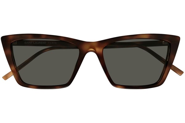 Napszemüvegek Saint Laurent SL737MICATHIN 003 Cat Eye Havana