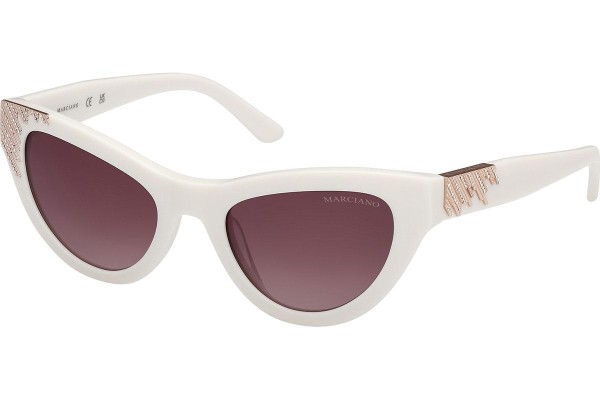 Napszemüvegek Marciano GM00025 21F Cat Eye Fehér