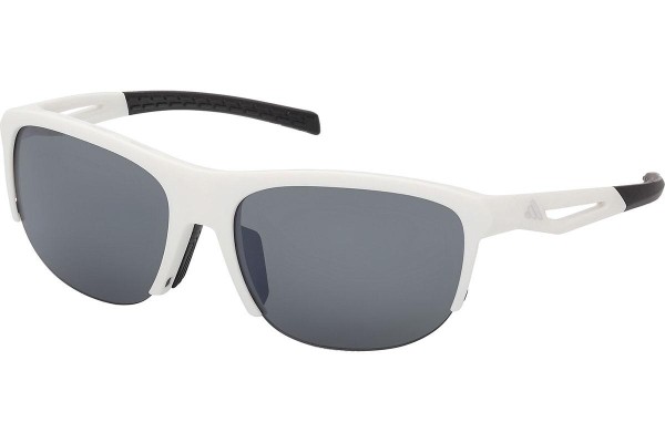 Napszemüvegek Adidas Sport SP0112 21D Polarized Szogletes Fehér