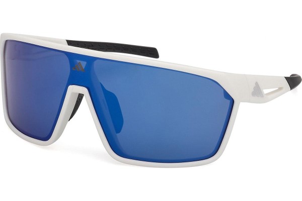 Napszemüvegek Adidas Sport SP0108 21X Single Lens | Shield Fehér