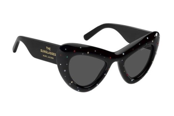 Napszemüvegek Marc Jacobs MARC798/SSTR 807/IR Cat Eye Fekete